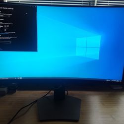 Dell S3220DGF 32 Inch 1440p 165hz Freesync HDR Curved Gaming Monitor