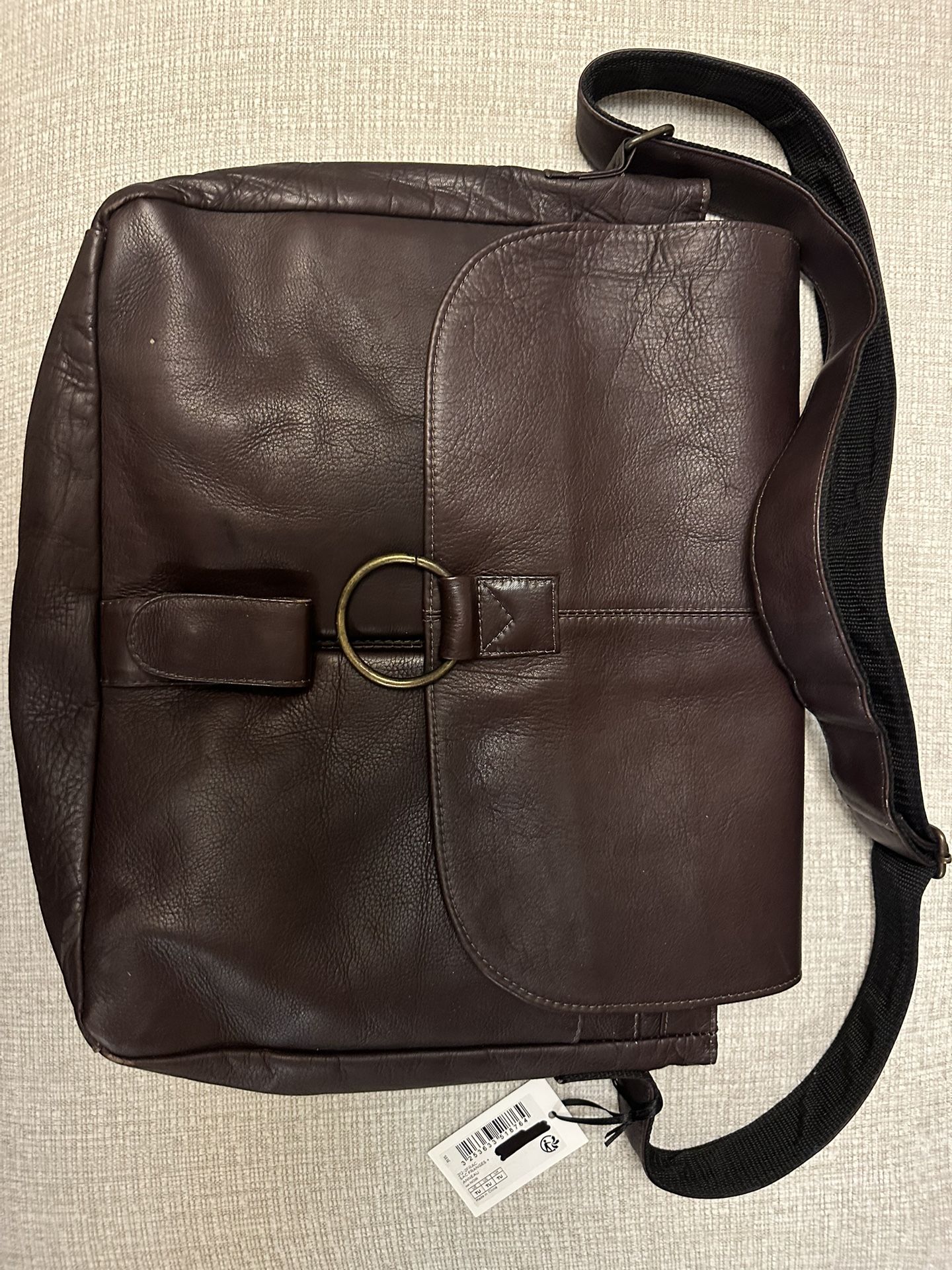 Leather Laptop Case Brief Case