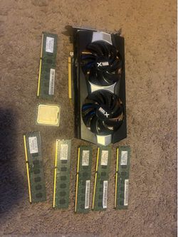 PC Parts, R7 370 2GB, 12GB Ram, i7 920