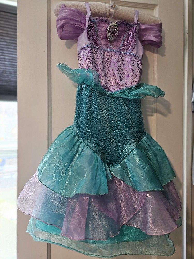 The Little Mermaid Dress + Heels+ Sceptor