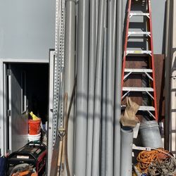 PVC Pipe  6”- 3” & 2” struts and all thread rods