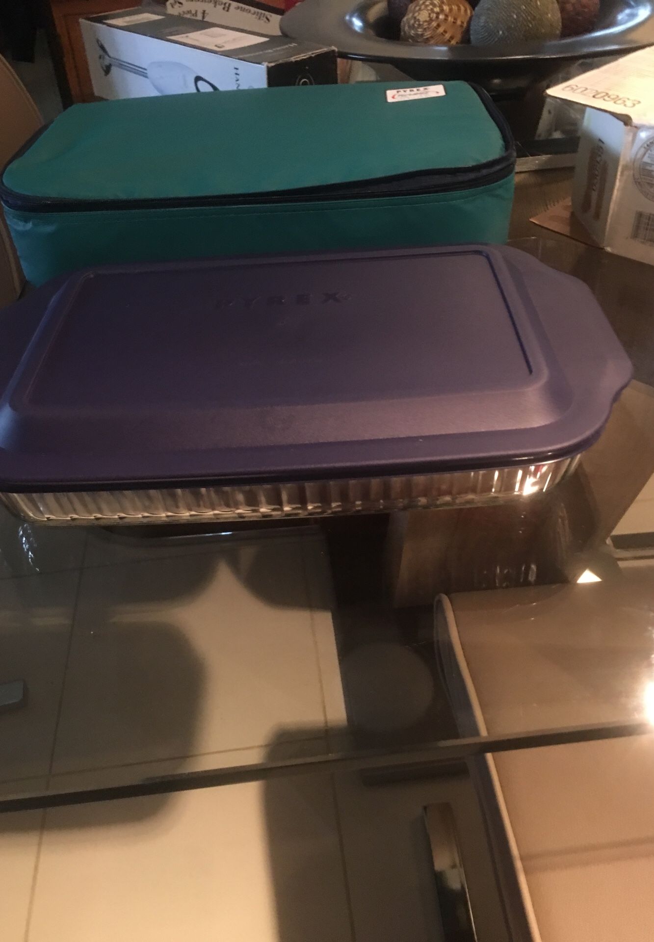 NEW PYREX PORTABLES 4 PIECES