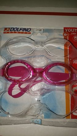 Dolfino Premier Youth Pink Swimming Goggles