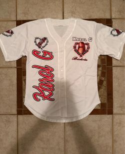 Karol G Baseball Jersey, size Adult Medium. Brand New