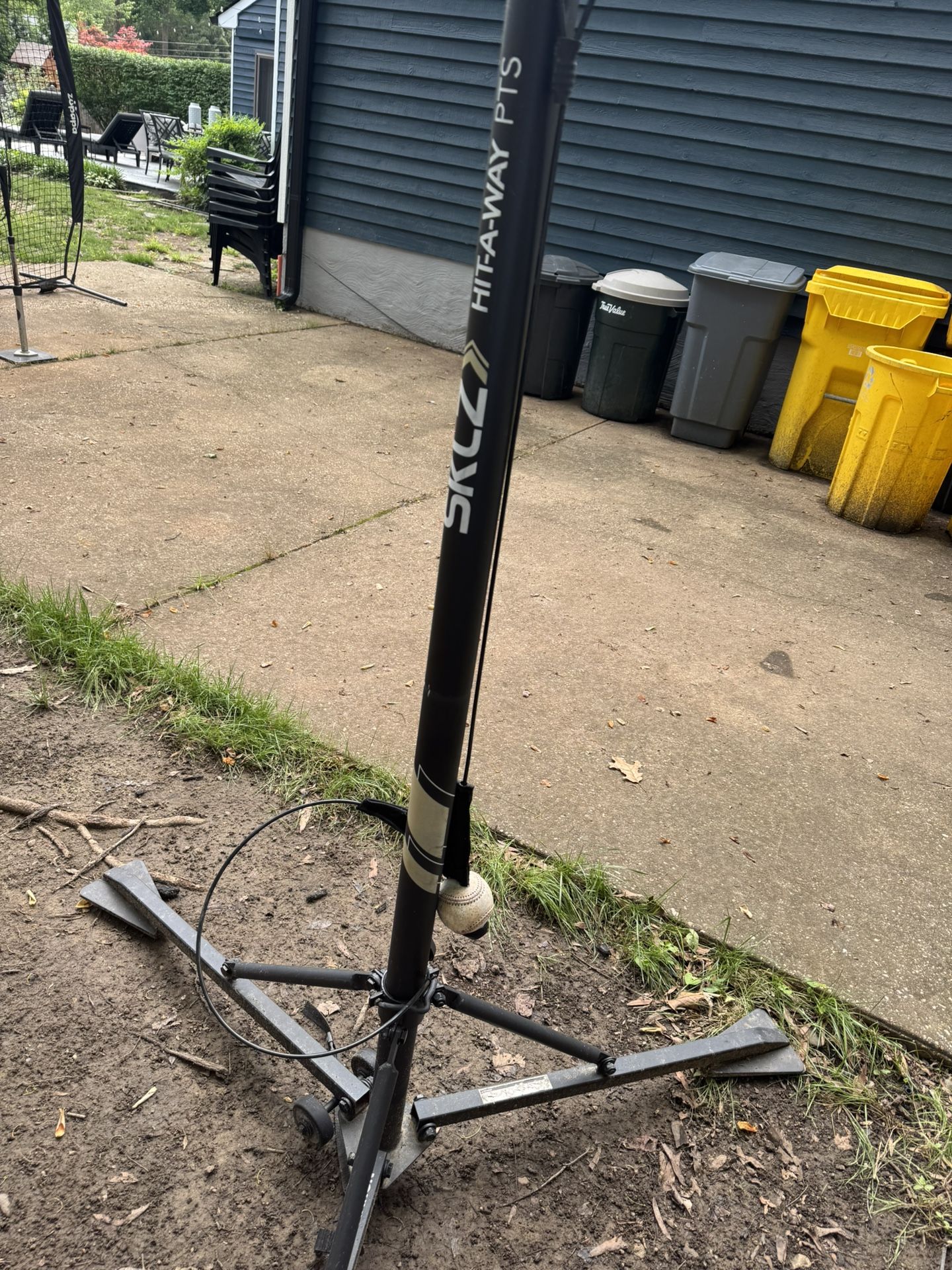 Sklz Baseball Hit-A-Way Portable Hitting Trainer. Used
