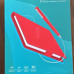 Jot N Jolt Wireless Charging Notebook