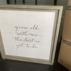 Large HEAVY wooden art frame