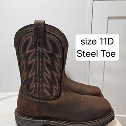 Res Wings Safety Toe Work Boots Size 11