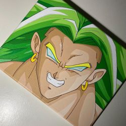 Dragon Ball Z Broly Canvas Painting 