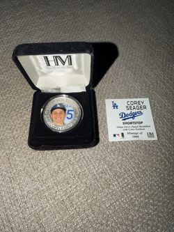Highland Mint Corey Seager Dodgers Coin