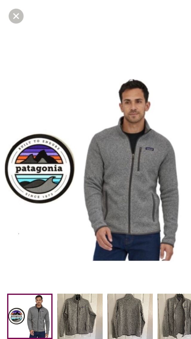 PATAGONIA Men's Better Sweater Fleece Jacket (M)