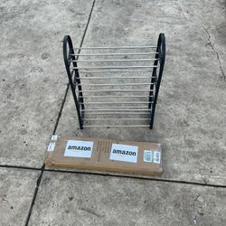 collapsing shoe rack 