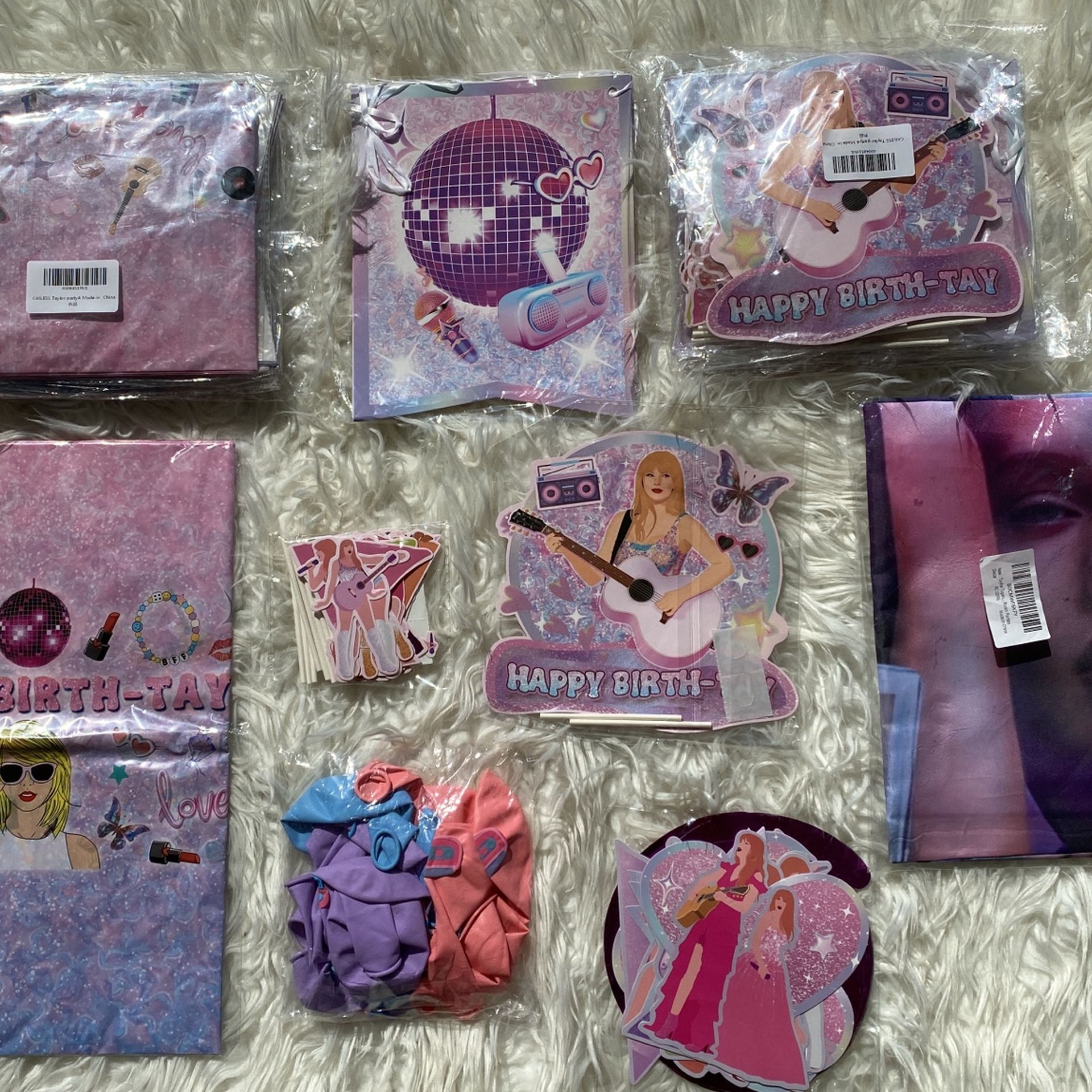 Taylor Swift Birthday Decor