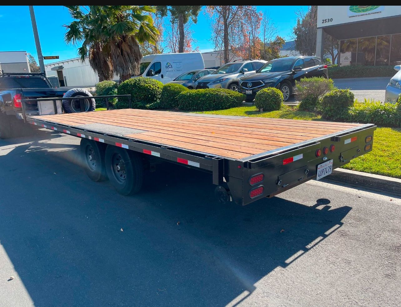 2022 Over Deck Flat Bed