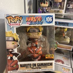 Naruto On Gamakichi Funko Pop
