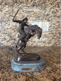 Bronze statue “BRONCO BUSTER”
