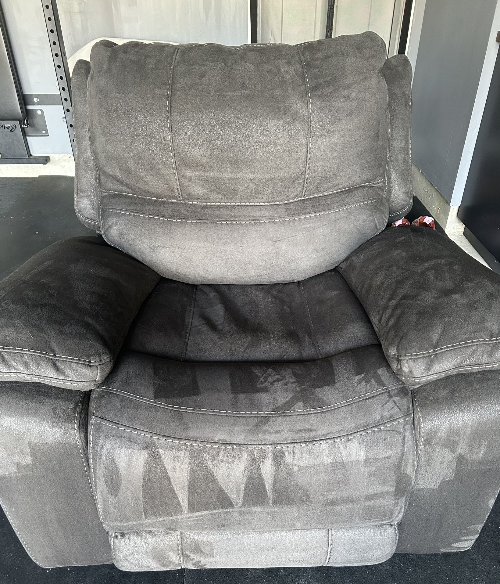 Gray Recliner Chair