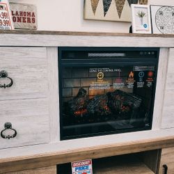 Fireplace TV Stand 