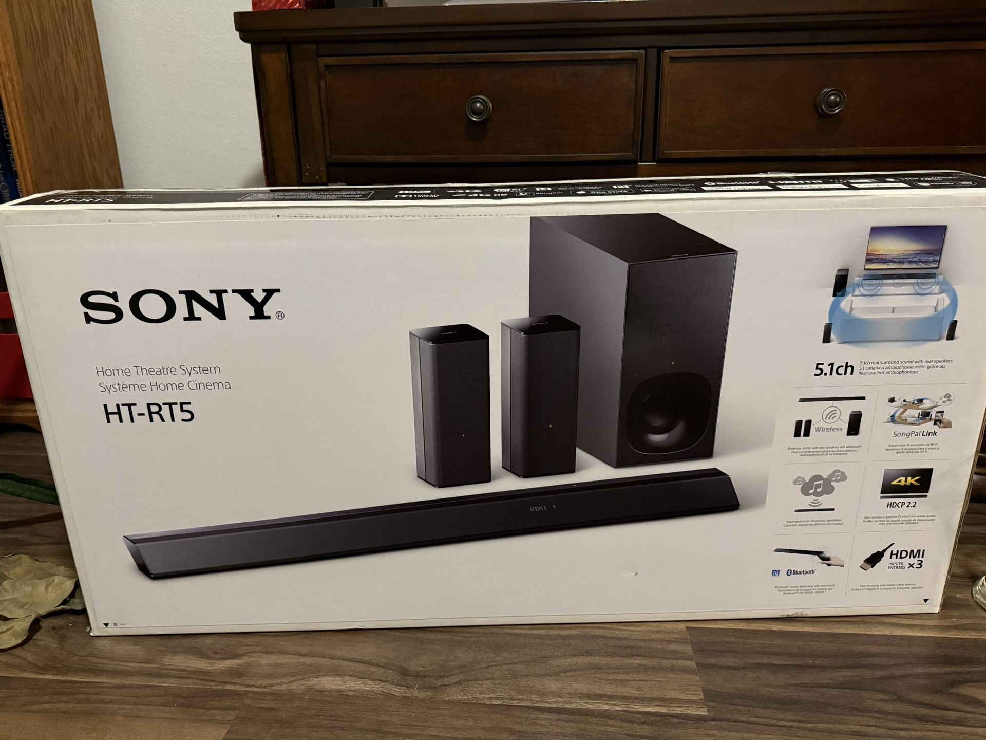 Sony HT RT5 Home Theatre System