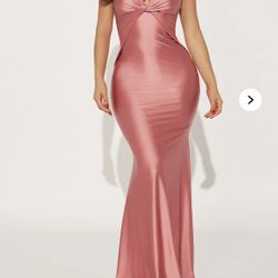 Don’t Get It Twisted Gown - Fashion nova