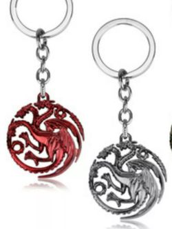 Game of Thrones House Targaryen Dragon Key Chain