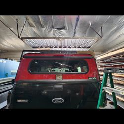 red camper