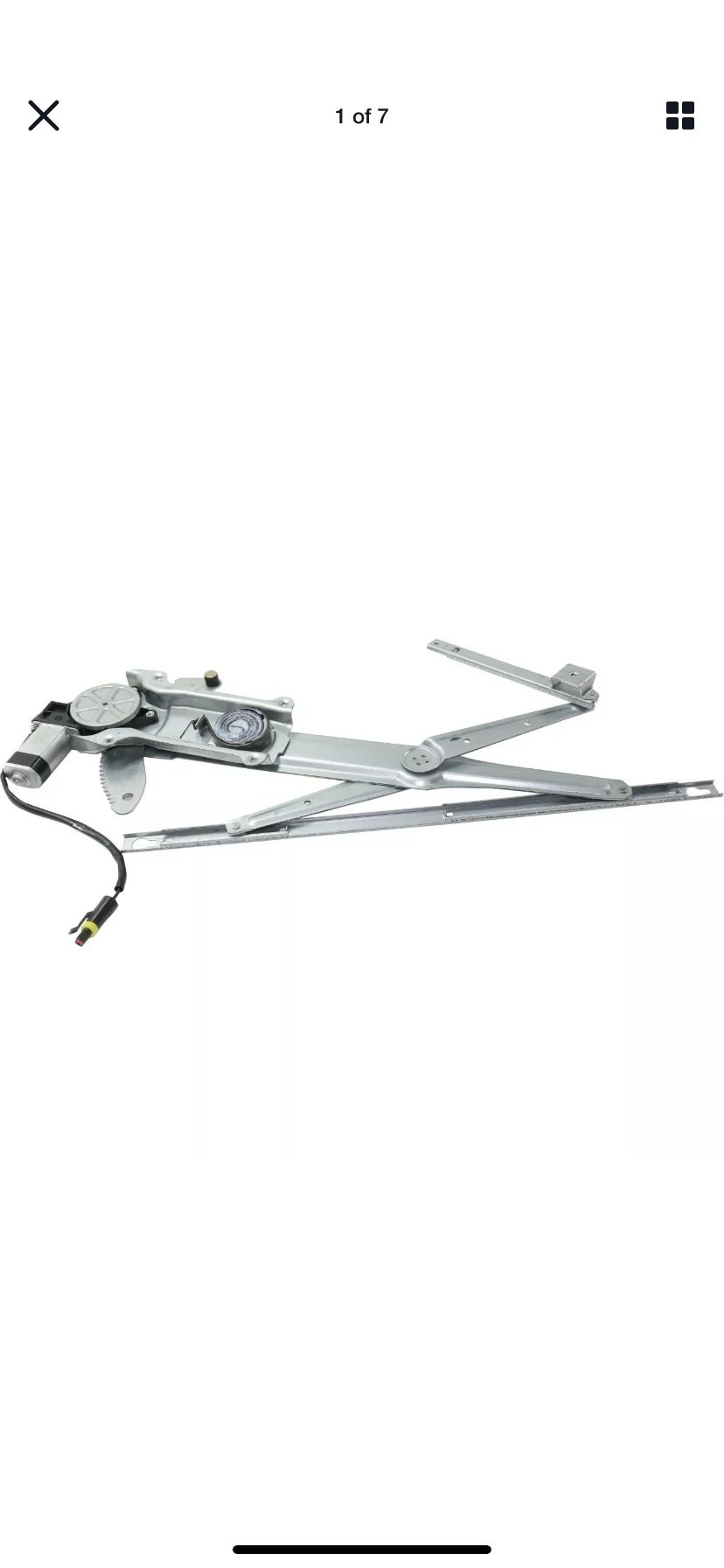 93-98 Jeep Grand Cherokee New Window Regulator Glass Front Driver Side