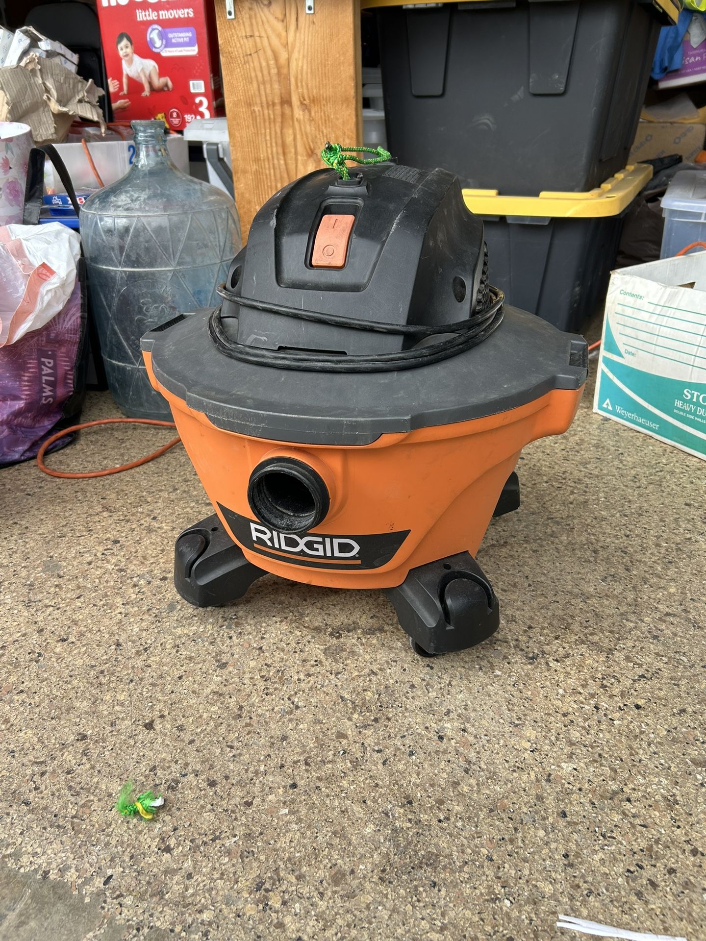 Rigid Shop Vac
