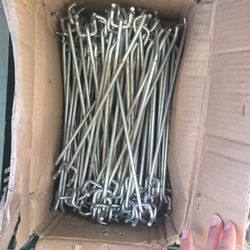 Pegboard Accessories Retail Straight Hooks