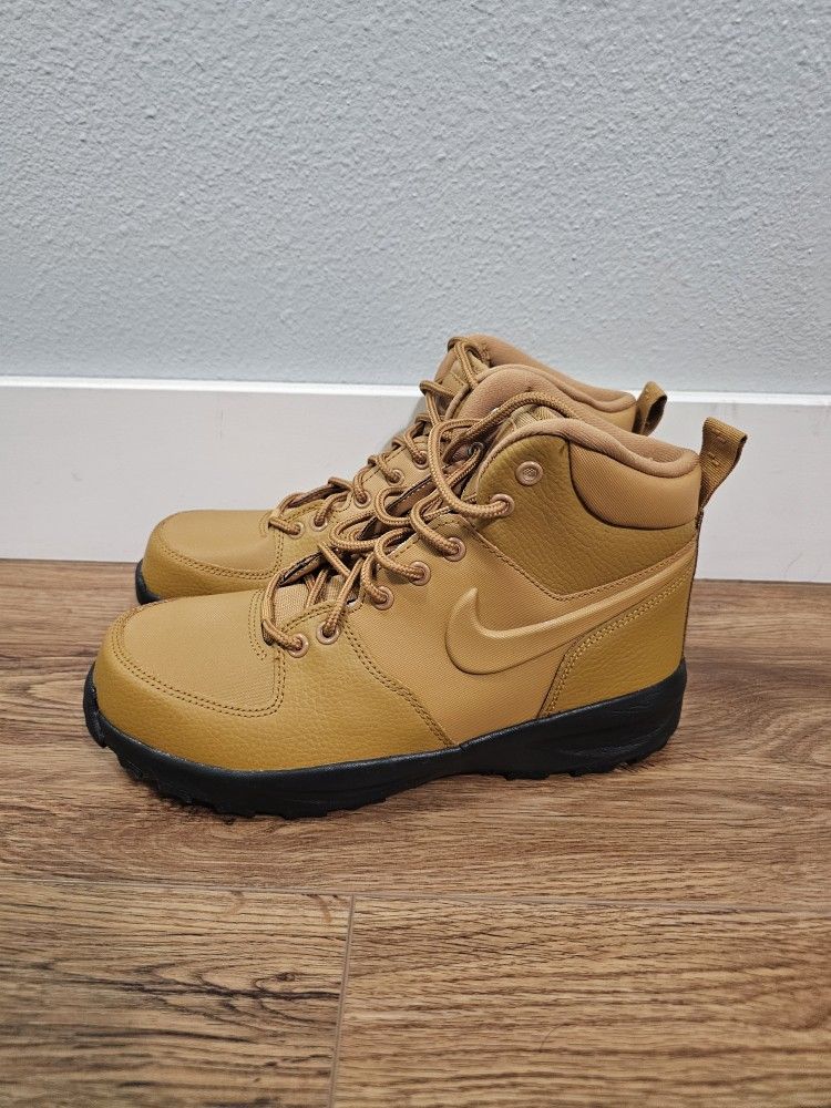 New Nike Manoa Boots Wheat HF0750-700 Grade School Size 5.5Y Shoes