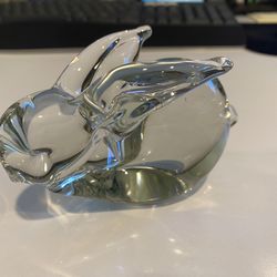 Glass Rabbit / Bunny Figurine