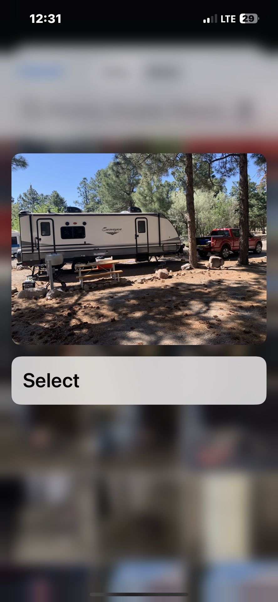 Travel Trailer 25ft