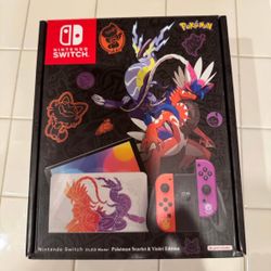 Brand New Nintendo Switch OLED Model Pokémon Scarlet & Violet Edition