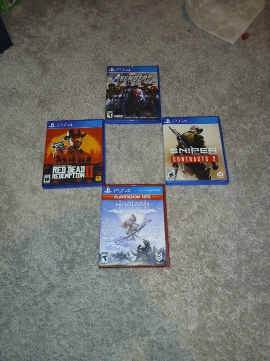 4-pack PS4 Games
