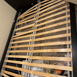 Full Size Bed Frame With Firm Mattress 