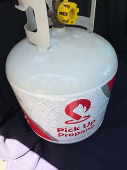Propane tank full