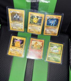 Vintage Pokémon Card Collection