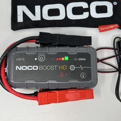 NOCO Boost GB70 2000A UltraSafe Jump Starter