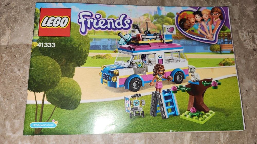 Lego Olivia's Mission Vehicle