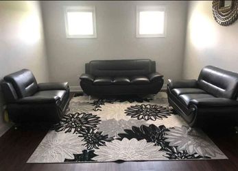 💥 Freedom sale! Brand new premium leather comfortable sofa + loveseat - opt chair | Pay after delivery 🚚