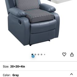 BALAPET Recliner Cushions for Long Sitting, Egg Crate Foam Recliner Cushion for Elderly Reduces Muscle Fatigue and Provides Air Flow, Extra Large Non-