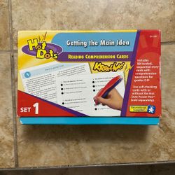 Hot Dots Main idea Teacher Game