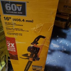Dewalt 60v 16in Chainsaw 