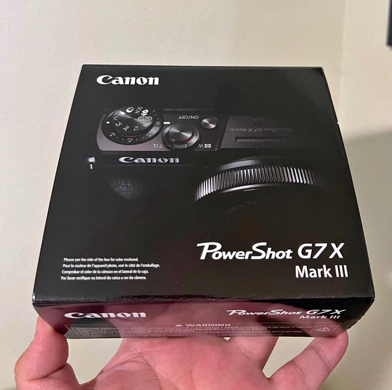 Canon Powershot G7X Mark iii Camera