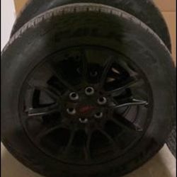 Trd package original wheels and tires 