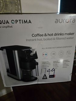 Coffee and hot drink maker