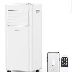 DELLA 8,000 BTU Smart Portable Air Conditioner