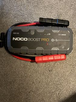 Noco GB150 lithium ion jump starter
