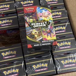 Pokemon Perfect Order Booster Bundle