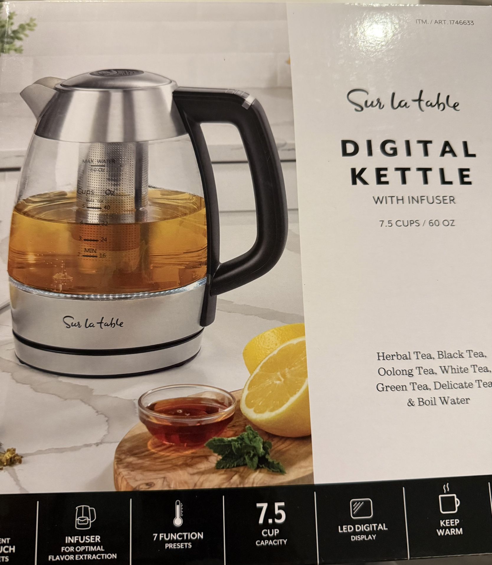 Water Kettle With Infuser